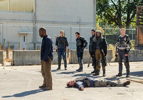 Lennie James, Karl Makinen, Khary Payton, Daniel Newman - The Walking Dead - Begrabt mich hier - Filmfotos