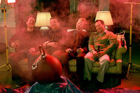 Josh Radnor, Jason Segel, Neil Patrick Harris, Matt Boren - How I Met Your Mother - Pikante Partys - Filmfotos