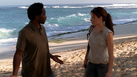 Harold Perrineau, Evangeline Lilly - Lost - Eltűntek - Szökésben - Filmfotók