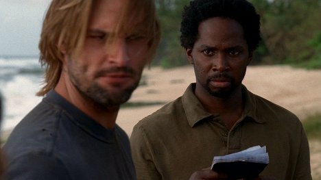 Josh Holloway, Harold Perrineau - Lost - Born to Run - Photos