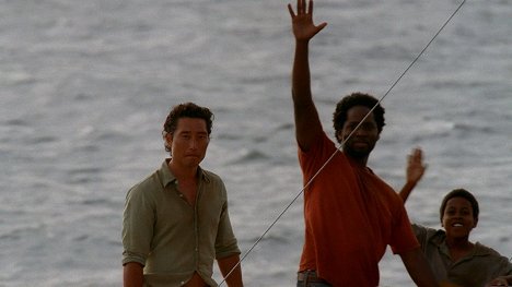 Daniel Dae Kim, Harold Perrineau, Malcolm David Kelley - Lost - Eltűntek - Menekülés 3/1 - Filmfotók