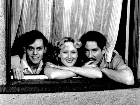 Peter MacNicol, Meryl Streep, Kevin Kline - Sofiina voľba - Z nakrúcania