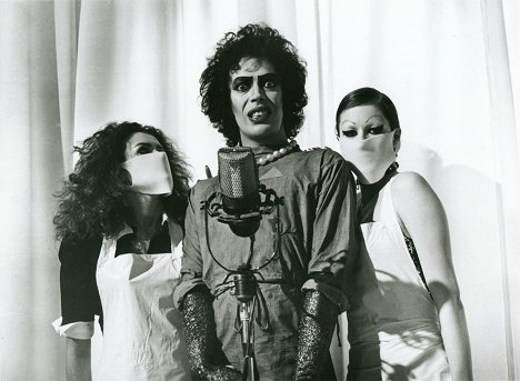 Patricia Quinn, Tim Curry, Nell Campbell - The Rocky Horror Picture Show - Van film