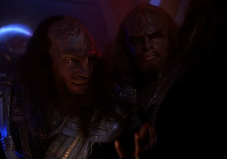 Tony Todd, Michael Dorn - Star Trek: The Next Generation - Redemption II - Photos
