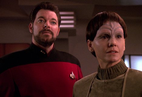 Jonathan Frakes, Melinda Culea - Star Trek - Das nächste Jahrhundert - Verbotene Liebe - Filmfotos