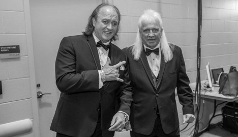 Robert Gibson, Ricky Morton - WWE Hall of Fame 2017 - Forgatási fotók