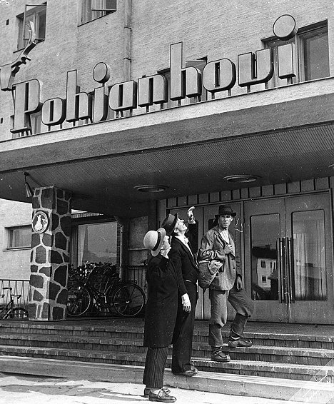 Jorma Ikävalko, Esa Pakarinen, Reino Helismaa - Jahrmarkt in Rovaniemi - Filmfotos