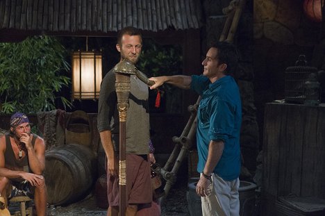 Hayden Moss, Jeff Probst - Survivor - Blood vs. Water - Photos