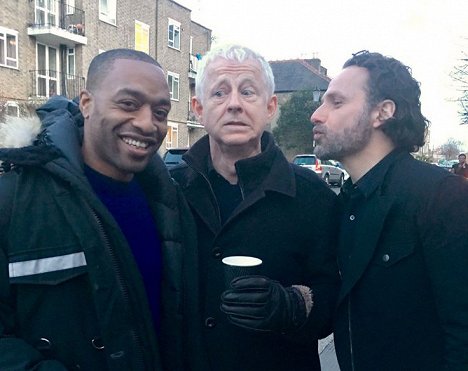 Chiwetel Ejiofor, Richard Curtis, Andrew Lincoln - Red Nose Day Actually - Z natáčení