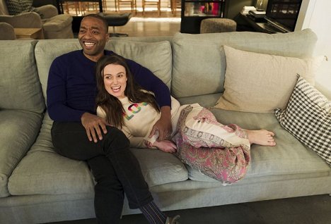 Chiwetel Ejiofor, Keira Knightley - Red Nose Day Actually - De filmagens
