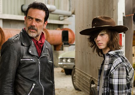 Jeffrey Dean Morgan, Chandler Riggs - The Walking Dead - Chante-moi une chanson - Film