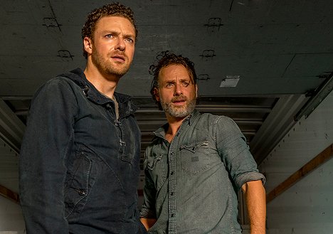 Ross Marquand, Andrew Lincoln - The Walking Dead - Sing Me a Song - Photos