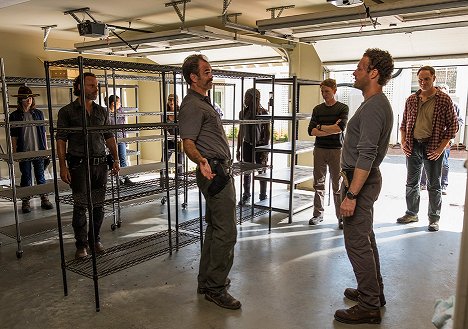 Steven Ogg, Ross Marquand - The Walking Dead - Rock in the Road - Photos