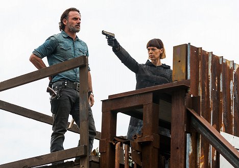 Andrew Lincoln, Pollyanna McIntosh - The Walking Dead - The First Day of the Rest of Your Life - Photos