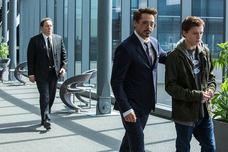 Jon Favreau, Robert Downey Jr., Tom Holland - Pókember - Hazatérés - Filmfotók
