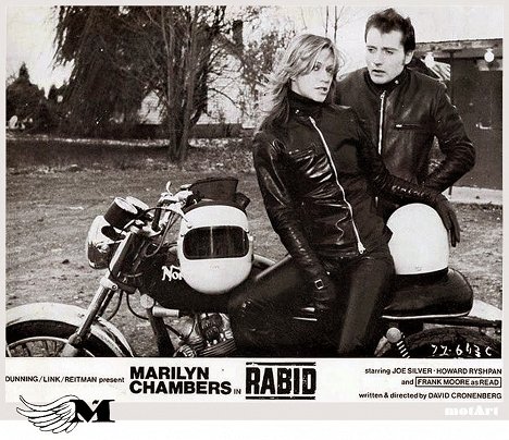 Marilyn Chambers, Frank Moore - Rabid - Lobbykaarten