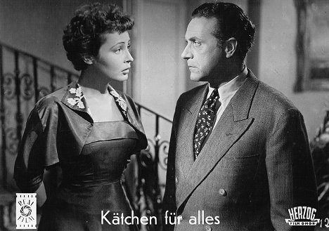 Hannelore Schroth, Willy Fritsch - Kätchen für alles - Lobbykaarten