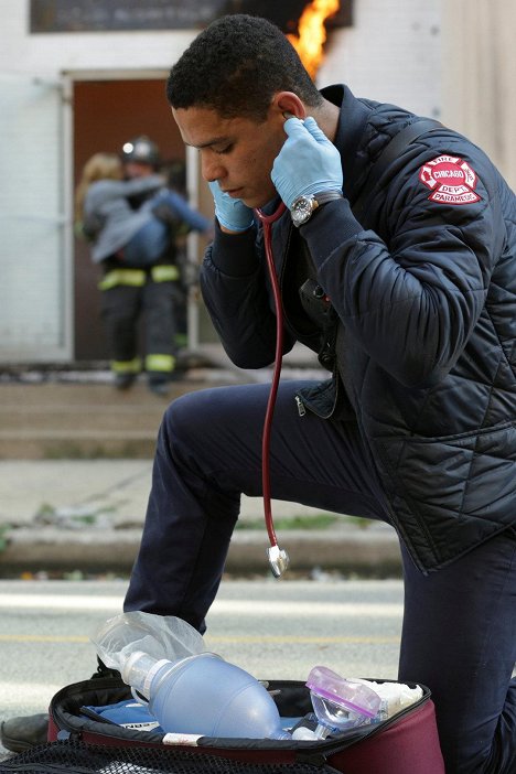 Charlie Barnett - Chicago Fire - Apologies Are Dangerous - Photos