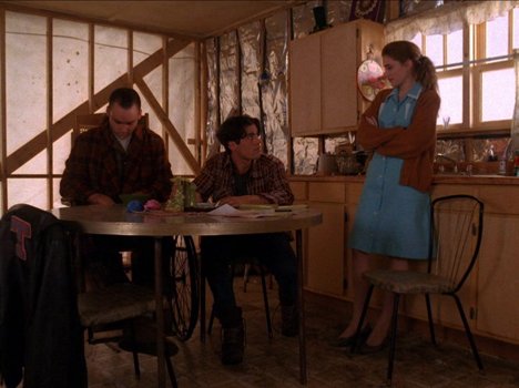 Eric DaRe, Dana Ashbrook, Mädchen Amick - Miasteczko Twin Peaks - Samotne dusze - Z filmu