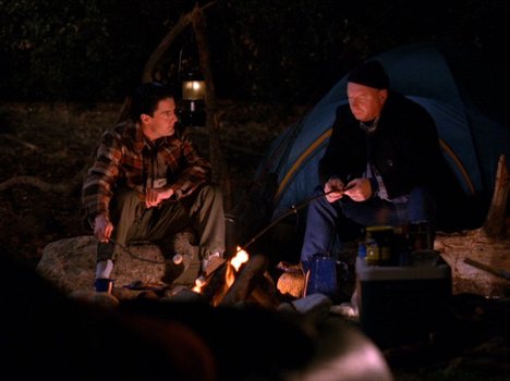 Kyle MacLachlan, Don S. Davis - Twin Peaks - Dispute Between Brothers - Van film