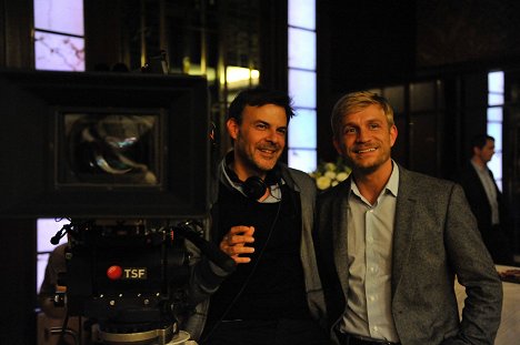 François Ozon, Jérémie Renier - L'Amant double - Tournage