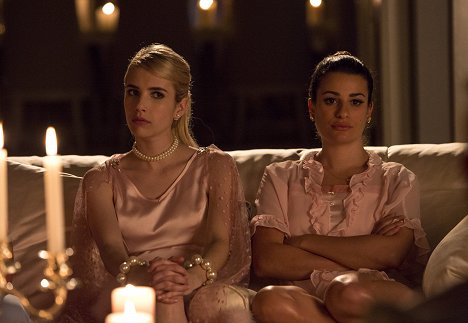 Emma Roberts, Lea Michele - Scream Queens - Seven Minutes in Hell - Photos