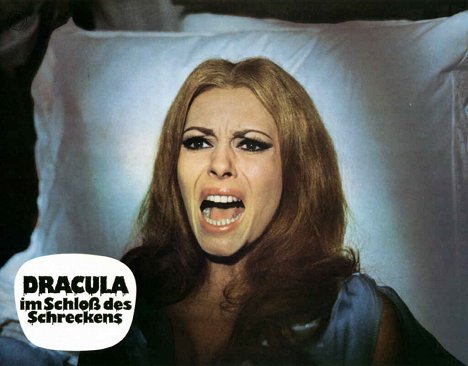 Michèle Mercier - Dracula im Schloß des Schreckens - Lobbykarten