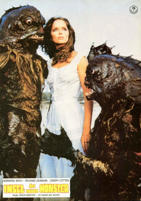 Barbara Bach - Insel der neuen Monster - Lobbykarten