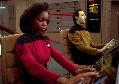Lanei Chapman, Brent Spiner - Star Trek: Az új nemzedék - Relics - Filmfotók