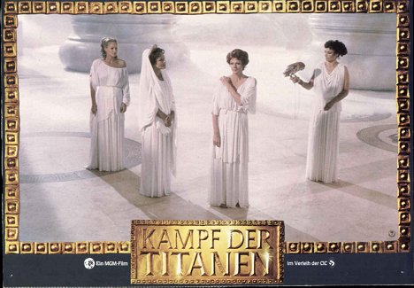 Ursula Andress, Claire Bloom, Maggie Smith, Susan Fleetwood - Clash of the Titans - Lobby Cards