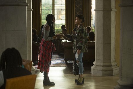 Ashley Blaine Featherson, Logan Browning - Dear White People - Chapter I - Photos
