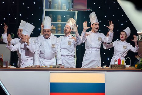 Dmitri Nazarov, Никита Тарасов, Sergey Epishev, Valeriya Fedorovich - The Kitchen. World chef battle - Photos