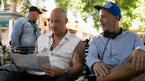 Vin Diesel, D.J. Caruso - xXx: The Return of Xander Cage - Van de set