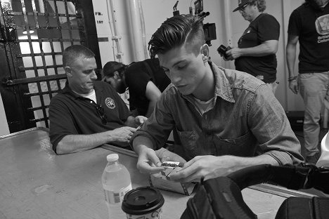 Adam Scott Miller - USS Indianapolis: Men of Courage - Dreharbeiten