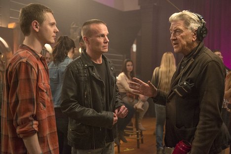 Jake Wardle, James Marshall, David Lynch - Twin Peaks - The Return - Dreharbeiten