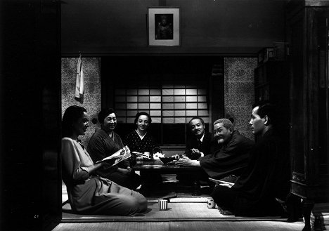 Chieko Higashiyama, Setsuko Hara, Kuniko Miyake, 菅井一郎, Kokuten Kôdô, Chishû Ryû - Búzaősz - Filmfotók
