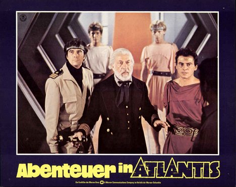 Tom Hallick, José Ferrer, Horst Buchholz - Abenteuer in Atlantis - Lobbykarten