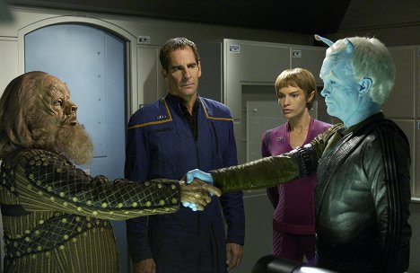 Lee Arenberg, Scott Bakula, Jolene Blalock, Jeffrey Combs - Star Trek: Enterprise - United - Photos