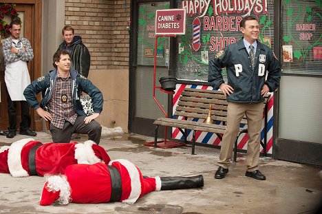 Andy Samberg, Joe Lo Truglio - Brooklyn Nine-Nine - Christmas - Photos