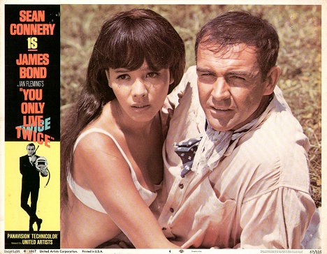 Mie Hama, Sean Connery - You Only Live Twice - Lobby Cards