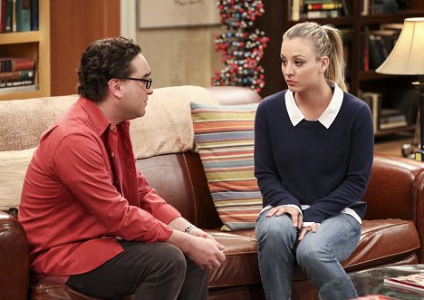 Johnny Galecki, Kaley Cuoco - The Big Bang Theory - Der Stelzen-Traum - Filmfotos