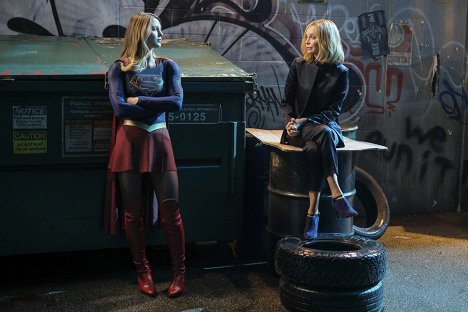 Melissa Benoist, Calista Flockhart - Supergirl - La Grande Invasion - Film