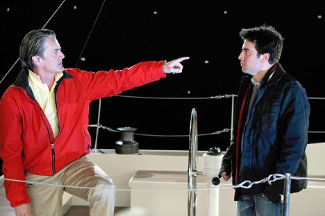 Kyle MacLachlan, Josh Radnor - How I Met Your Mother - The Mermaid Theory - Photos