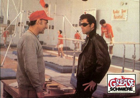 Sid Caesar, John Travolta - Grease - Lobbykaarten
