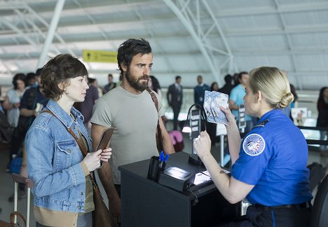 Carrie Coon, Justin Theroux - The Leftovers - G'Day Melbourne - Filmfotos