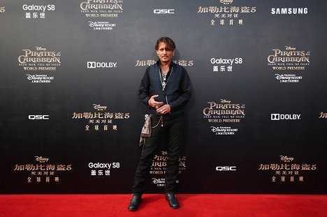 Johnny Depp - Piratas das Caraíbas: Homens Mortos Não Contam Histórias - De eventos