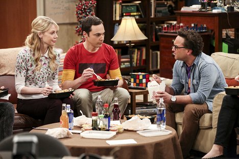 Riki Lindhome, Jim Parsons, Johnny Galecki - The Big Bang Theory - The Long Distance Dissonance - Photos