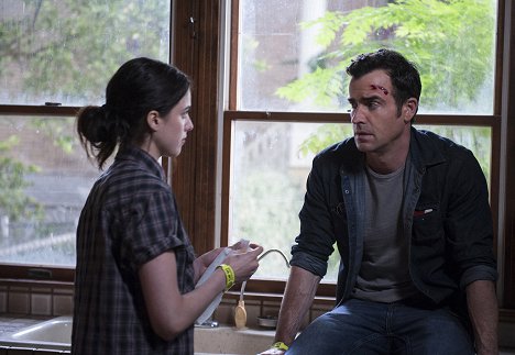 Margaret Qualley, Justin Theroux
