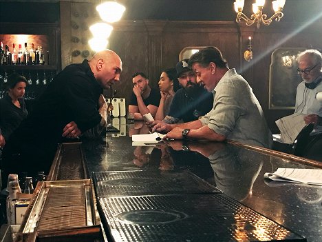 Dave Bautista, Steven C. Miller, Sylvester Stallone - Escape Plan 2 - Dreharbeiten