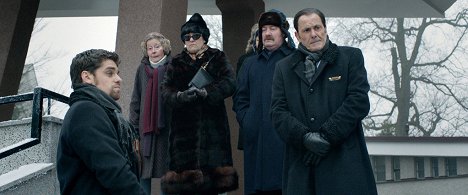 Arthur Dupont, Françoise Oriane, Philippe Duquesne, Jean-Pierre Bacri - Grand froid - De la película